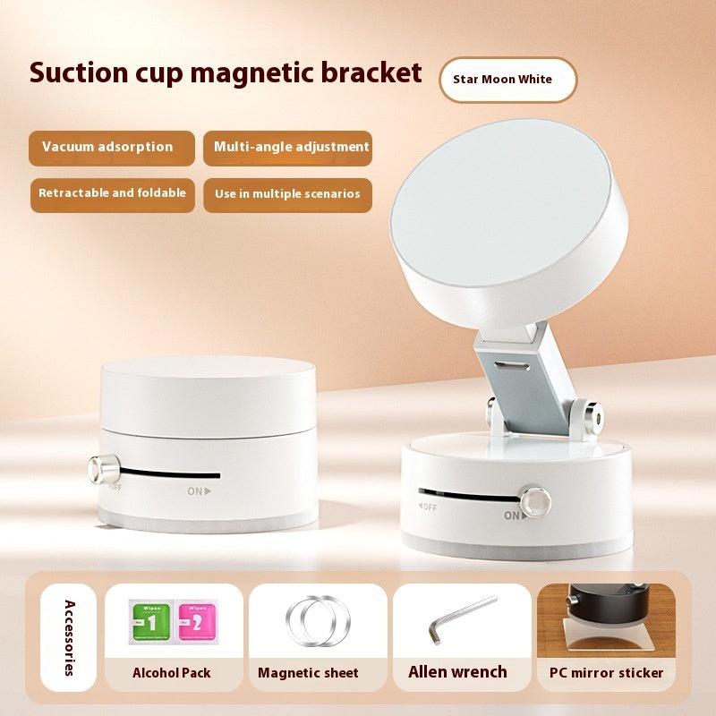 Práctico soporte magnético de succión para iPhone y Android