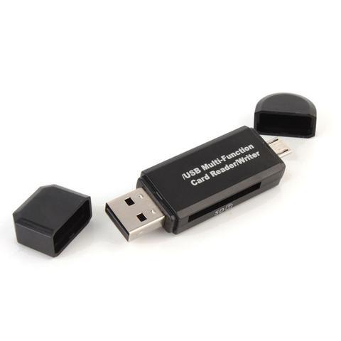 Fantástico lector multitarjeta 3 en 1