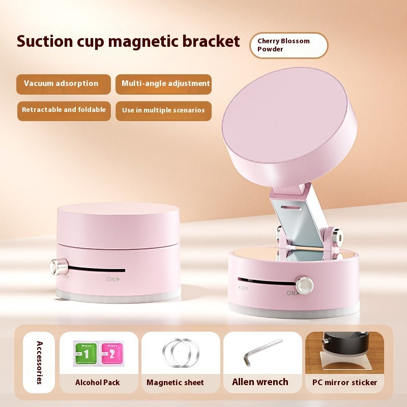 Práctico soporte magnético de succión para iPhone y Android