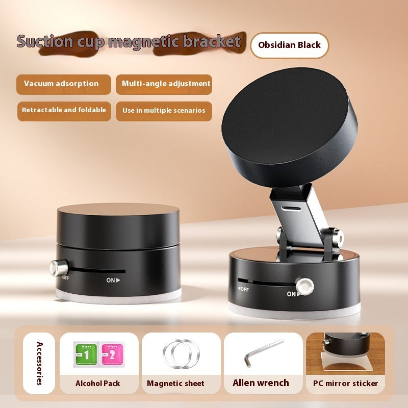 Práctico soporte magnético de succión para iPhone y Android